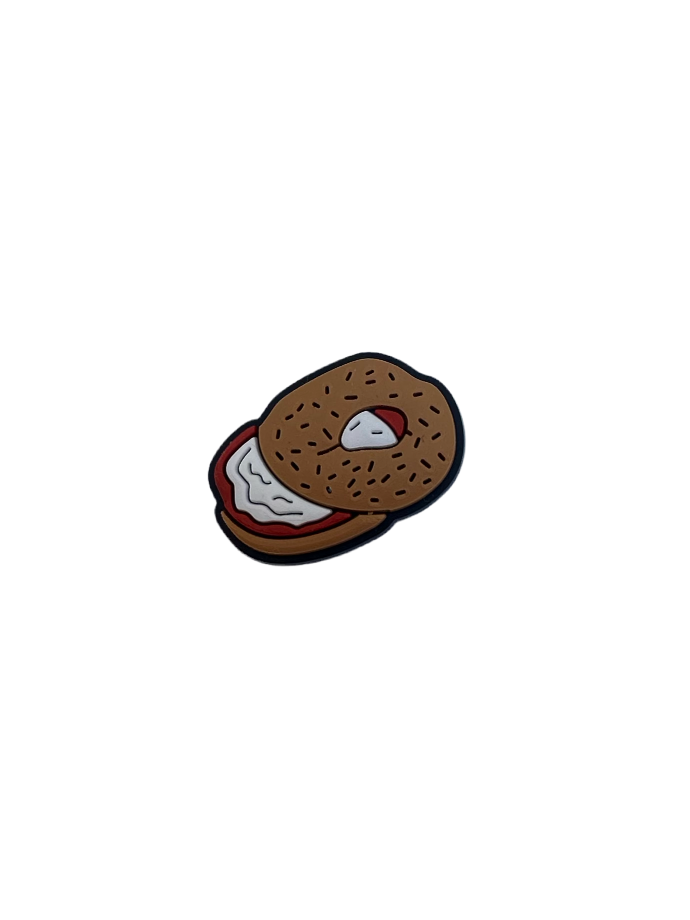 Bagel Croc Charm