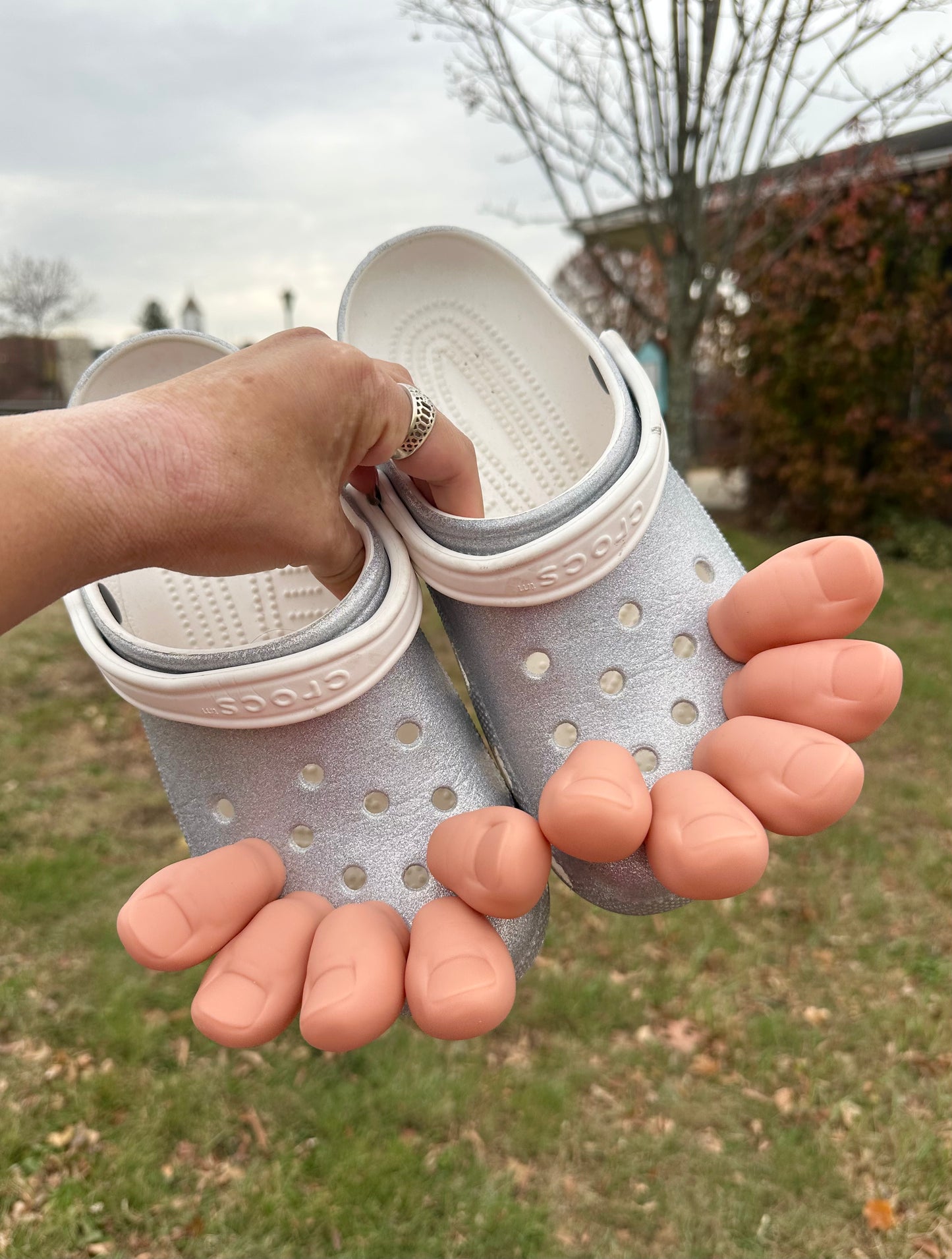 Big Toe Croc Charm