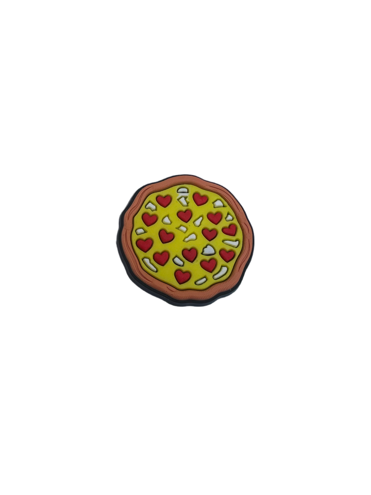 Pizza Croc Charm