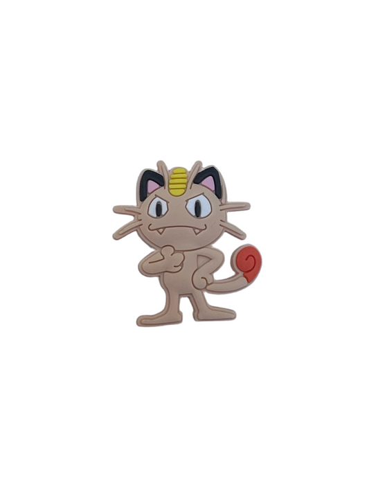 Meowth Croc Charm