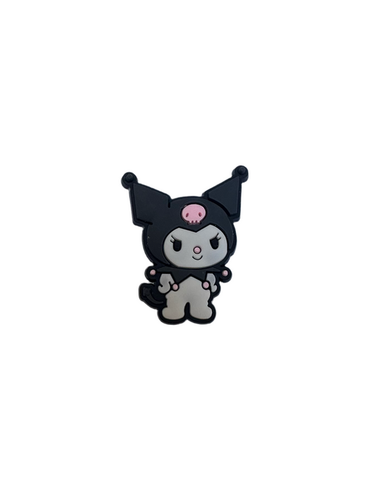 Kuromi Croc Charm