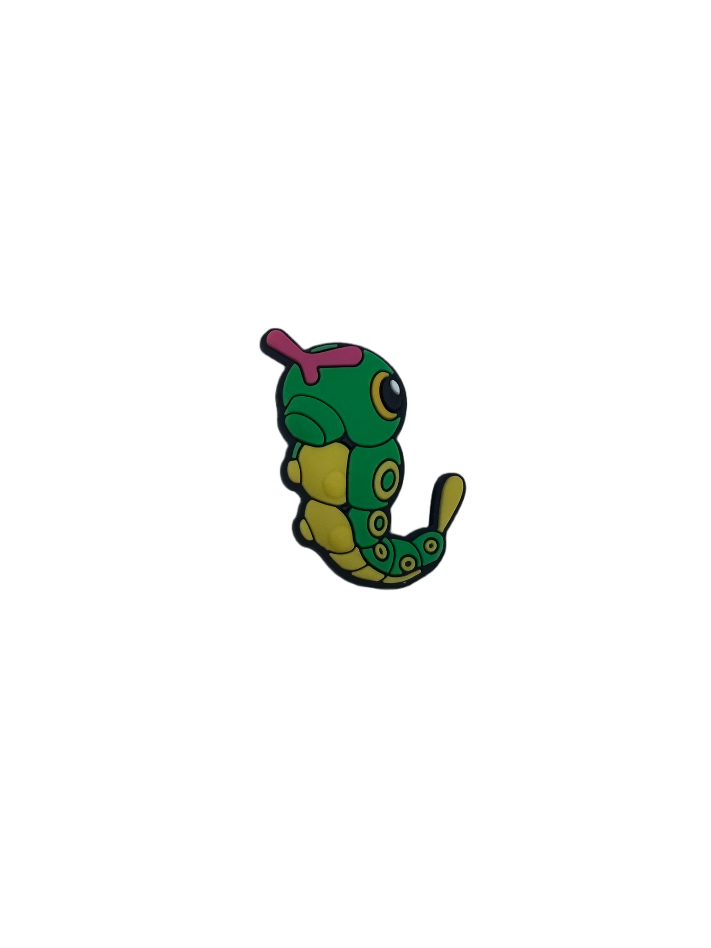 Caterpie Croc Charm