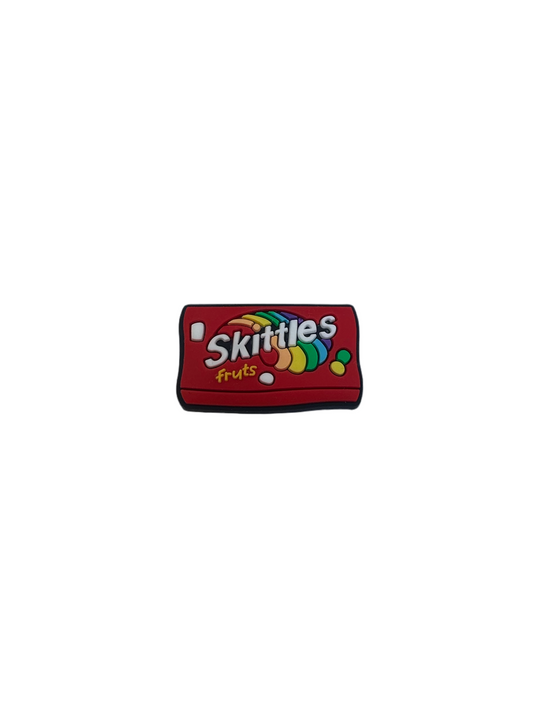 Skittles Croc Charm