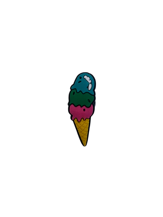 Ice Cream Croc Charm