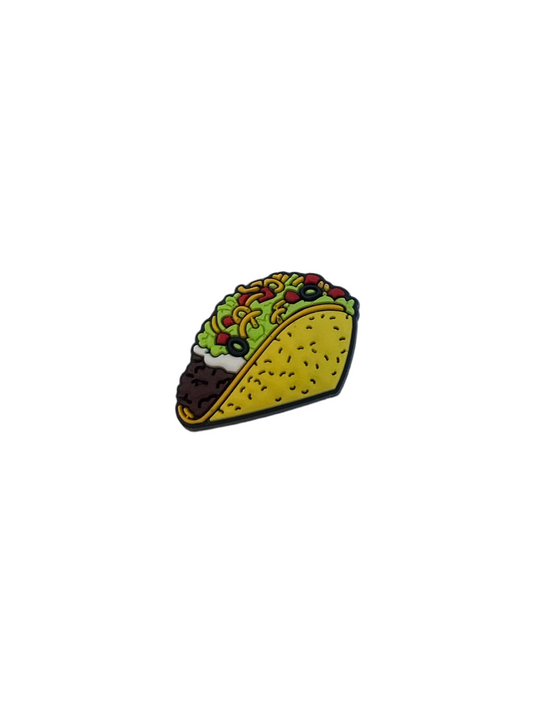 Taco Croc Charm