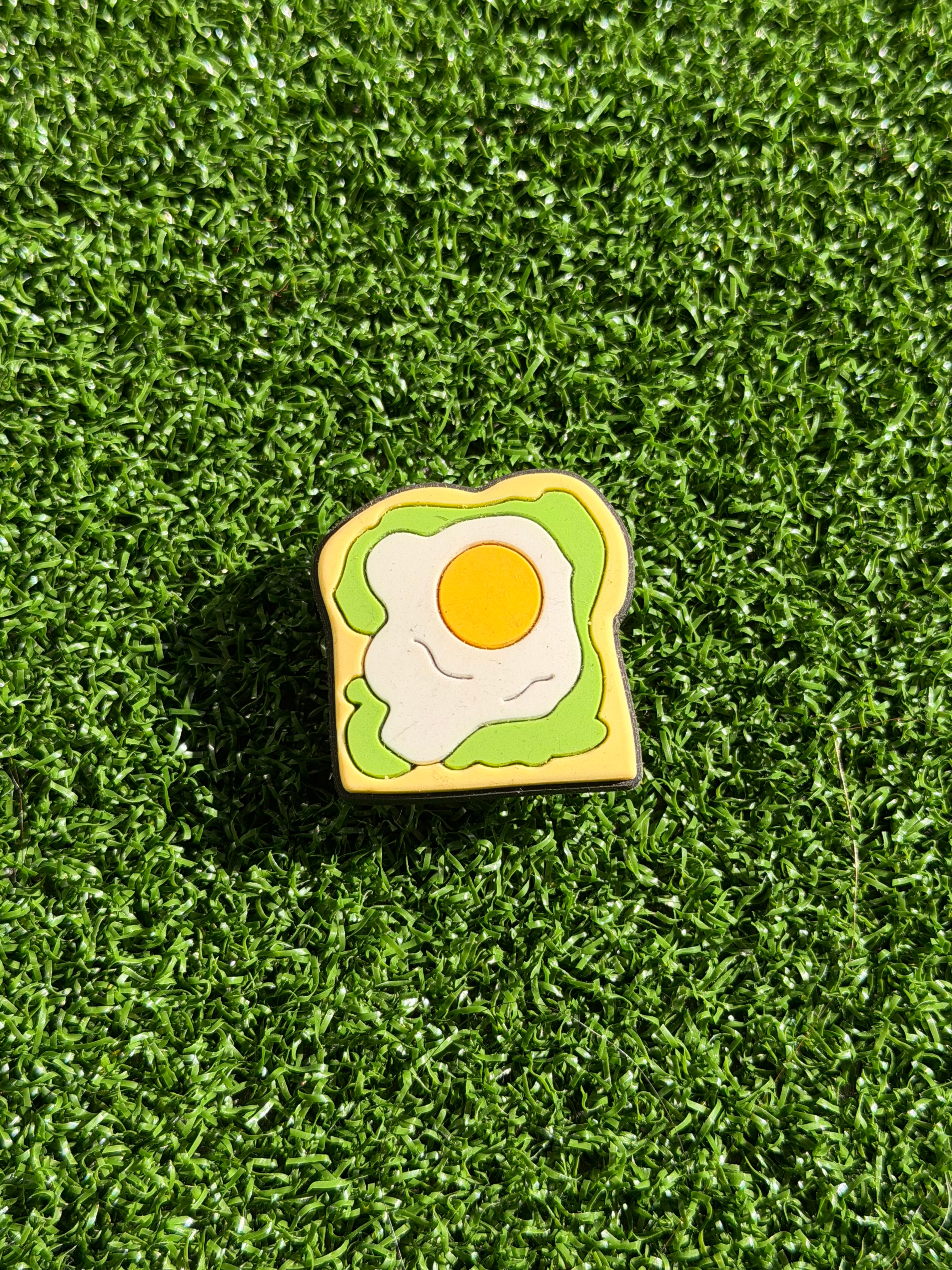 Avocado Toast + Fried Egg Charm