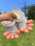 3D Big Toe Charm Set