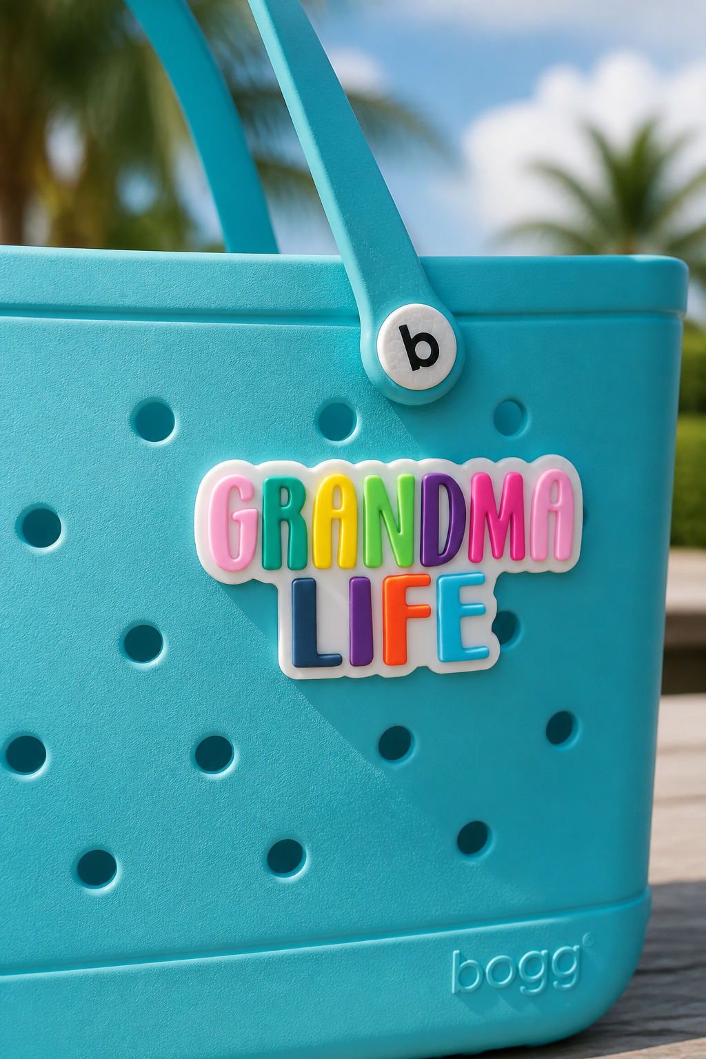 Grandma Life Bag Charm
