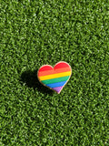 Rainbow Heart Charm