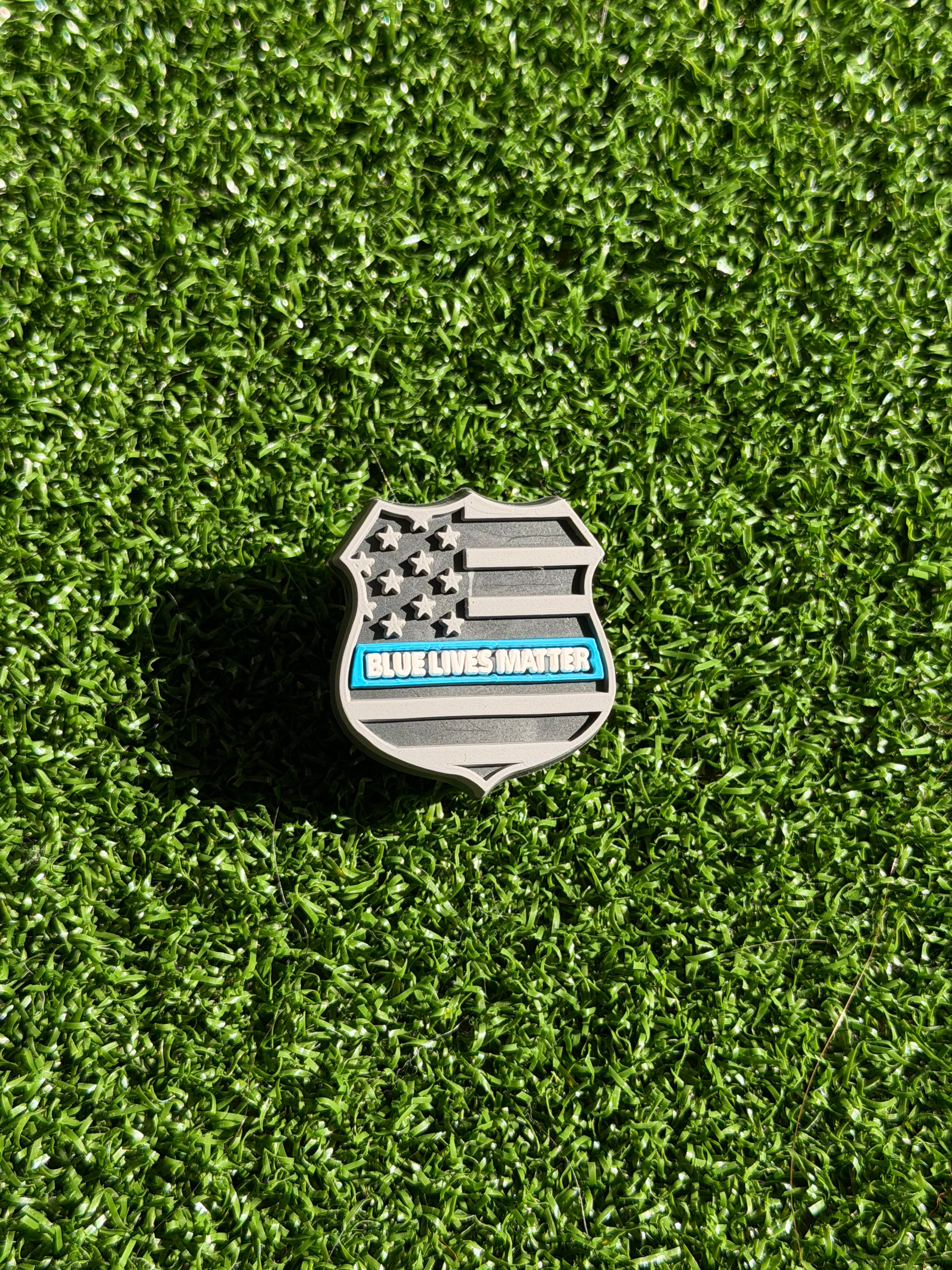 Blue Lives Matter Charm