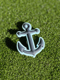 Blue Anchor Bogg Charm